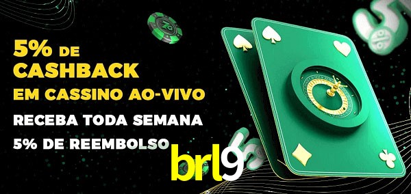 Promoções do cassino ao Vivo brl9